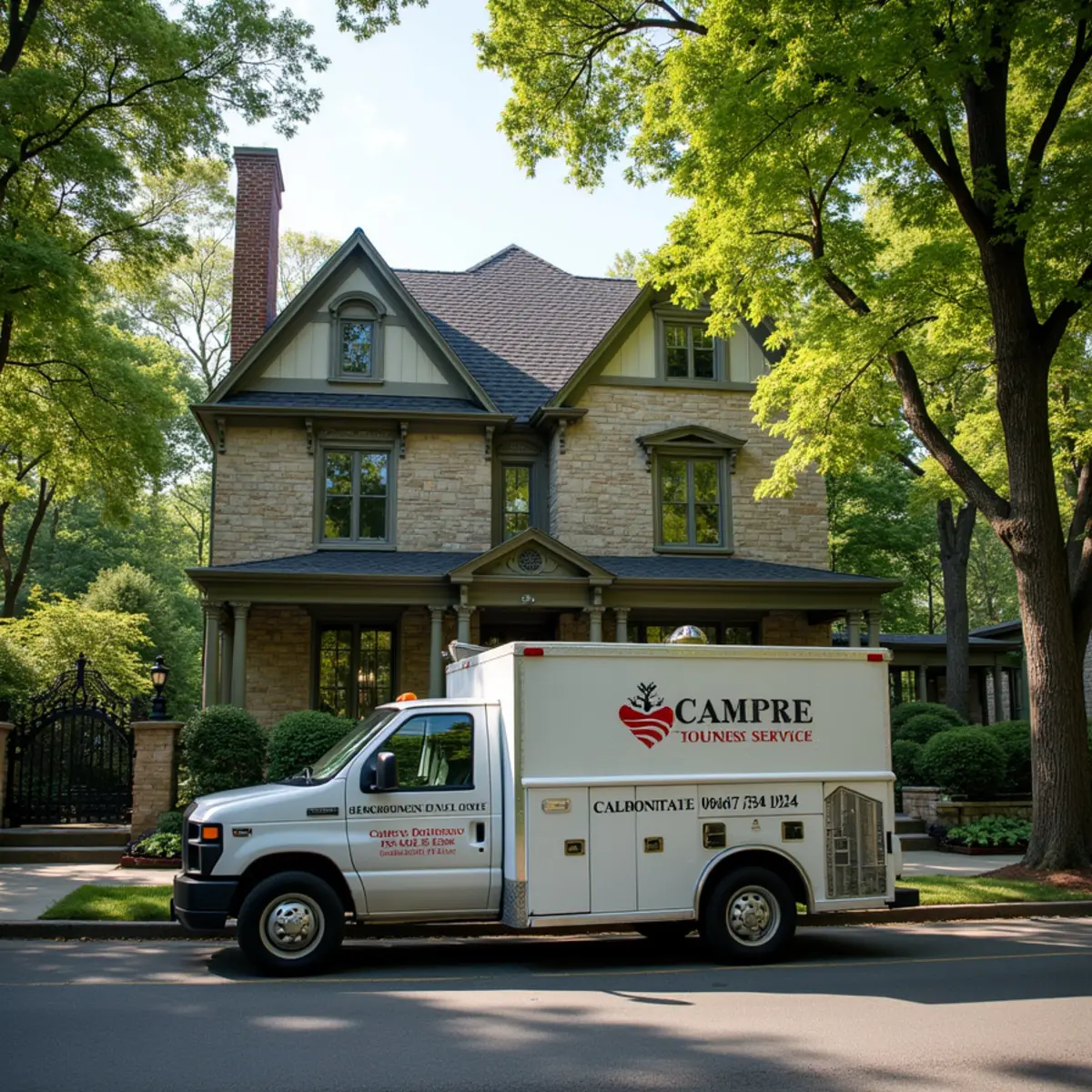 Historic Wayne PA home on the Main Line with beautiful stone architecture